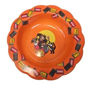 Vintage Hershey's Chocolate Halloween Candy Dish Serving Bowl‎